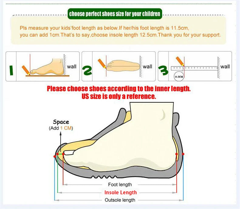 Alex Children Breathable Sneakers for Summer and Autumn