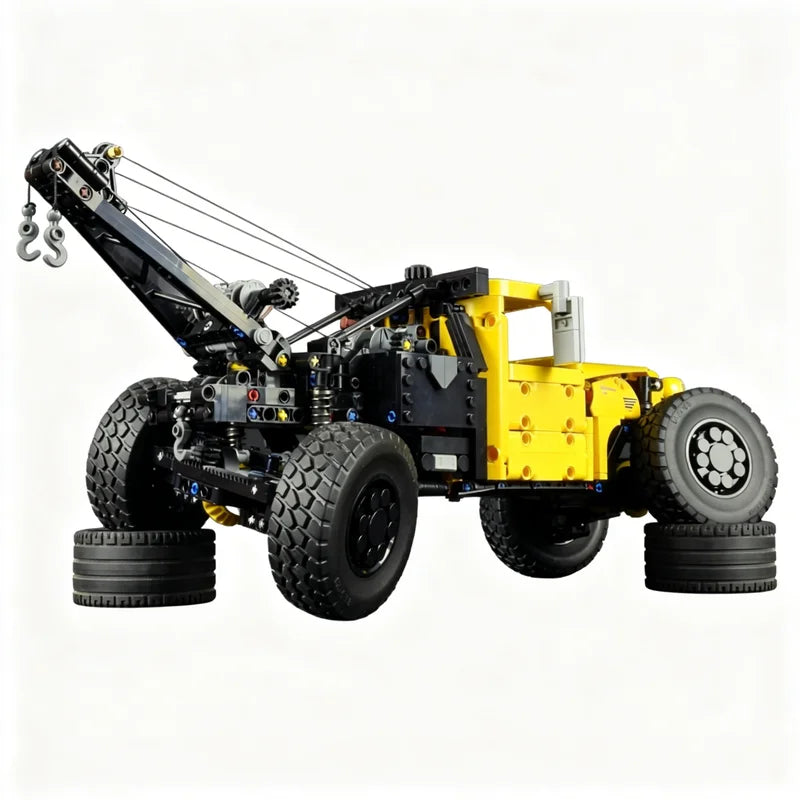 1215pcs MOC Matt S Off Road Recovery Heavy Wrecker Technical Model Building Blocks DIY Gift Creative Collectible Display Decor