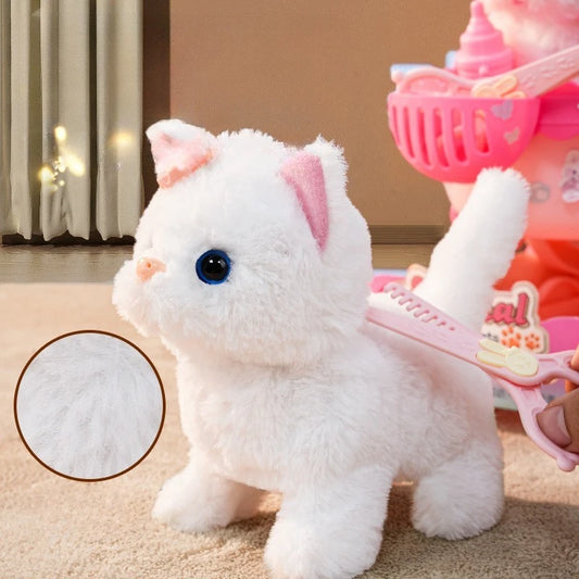 Electric Moving Cat Walking Barking Machine Interactive Simulation Mouse