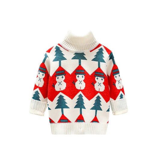 Raymond Winter Turtleneck Christmas Sweater