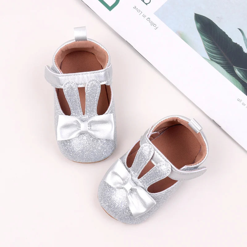 Cute Cartoon Style Baby Girl Shoes Spring and Autumn High Quality Butterfly Bowknot Cotton Sole Comfortable Prewalker BHX4031