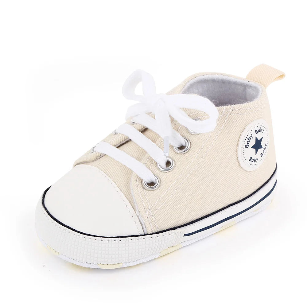 Spring New Baby Shoes Boy and Girl Classic Canvas Casual Sneakers