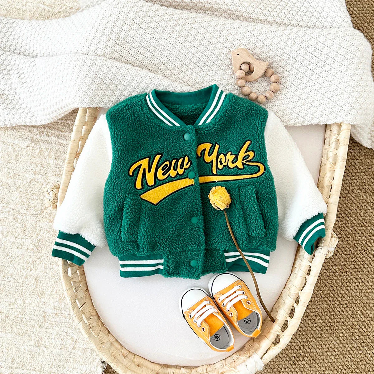 Pamela Cute NEW YORK Fleece Jacket