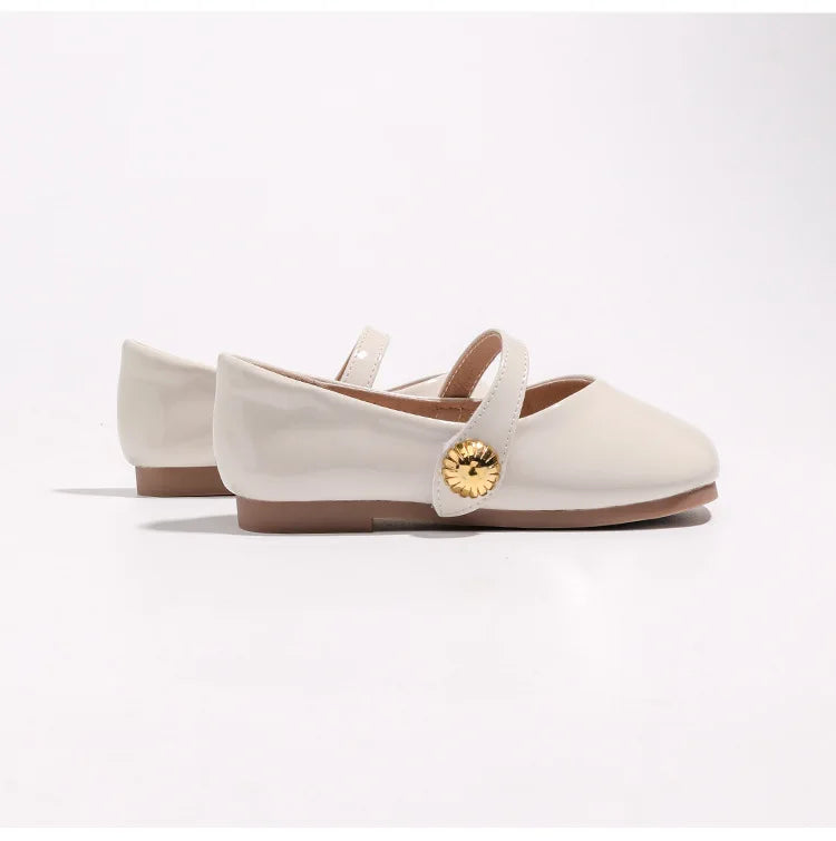 Zapatos Niña Girl Leather Shoe New Red Princess Shoes Summer Flat Sole Single Shoe Mary Jane Shoe Lolita Shoes Girl Kids Shoes