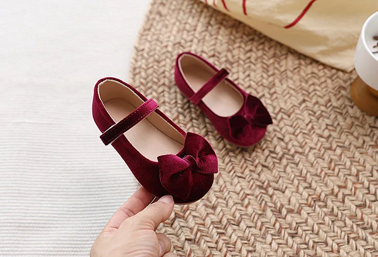 Girl Princess Shoes 2026 Spring Autumn New Round-toe Children Mary Jane Shoes