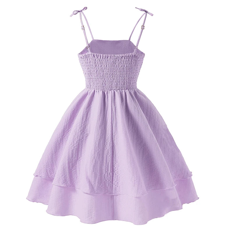 Indie Pink Tiered Princess Dress for Girls 7-13Y