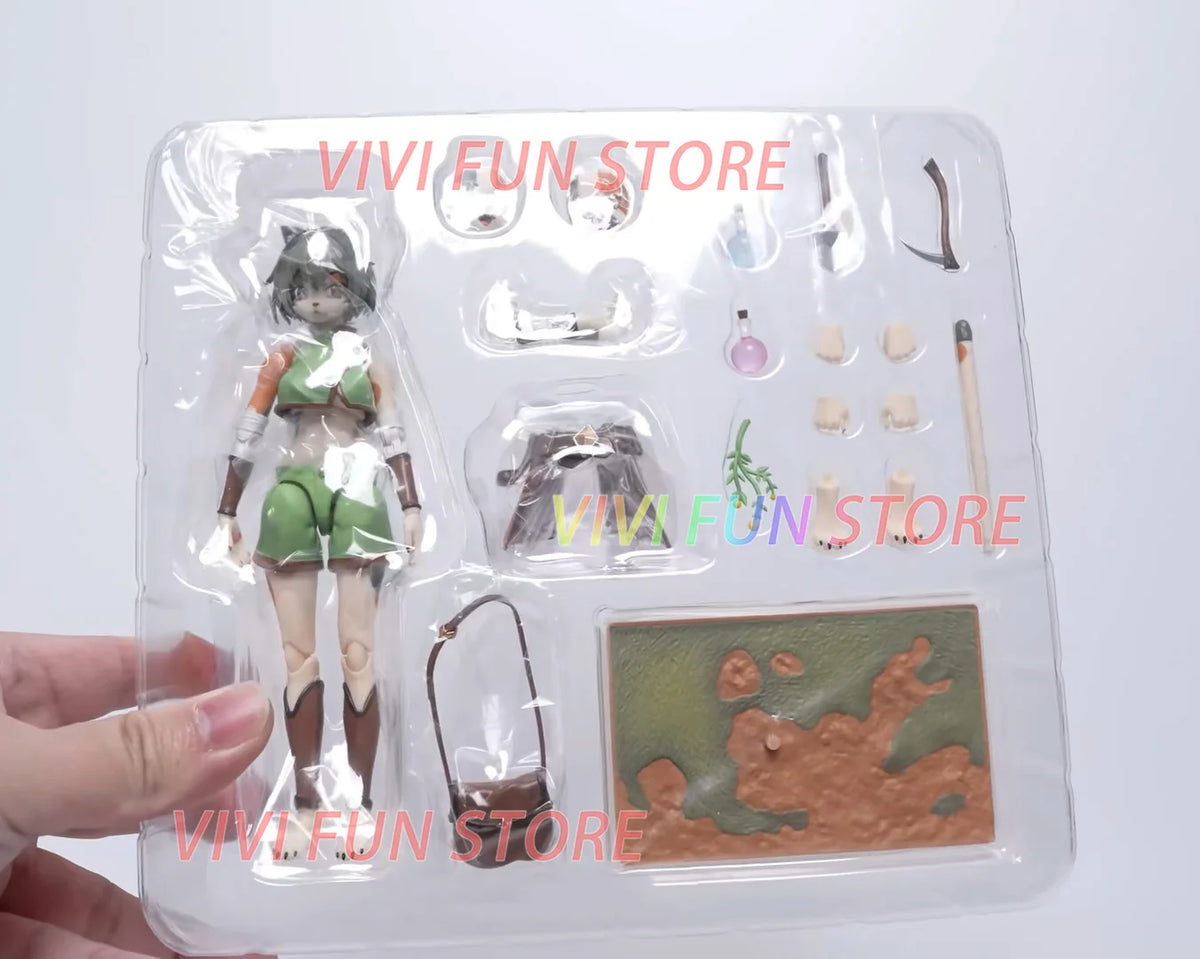 In Stock LADoTOYS ERA-002 TONIA TIGRIS HERBAL IST Ver. Model Toys Collectible 1/12 Cat Beautiful Girl MYSTIC LAND Furry Fandom