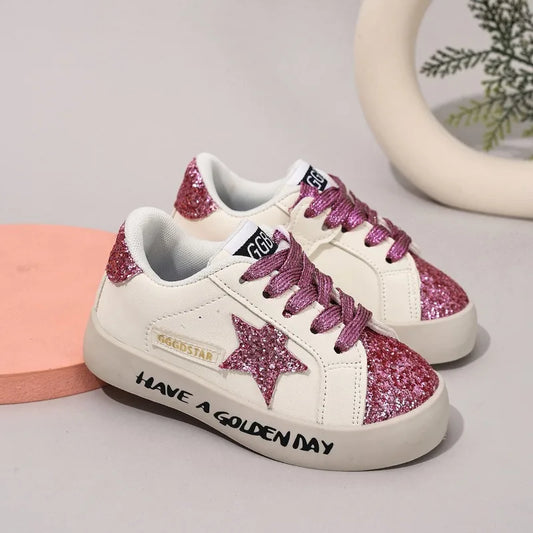 Fashionable Girls Sneakers Parent-child Summer Sports Shoes