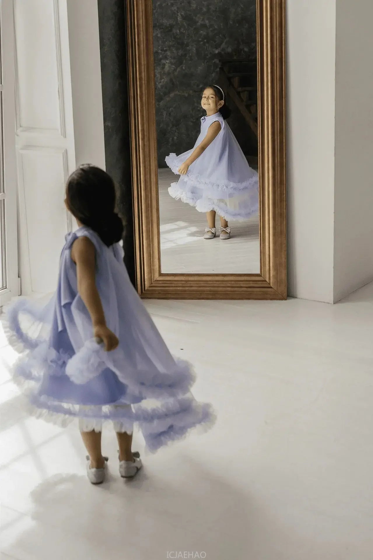 Teen Girl Clothes New Children Birthday Dress Fashion Banquet Party Gown Dresses