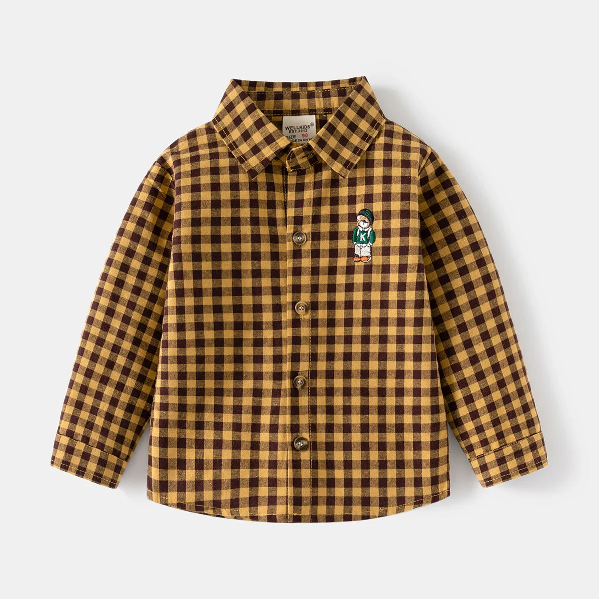 Elvis Cotton Long Sleeved Casual Shirt