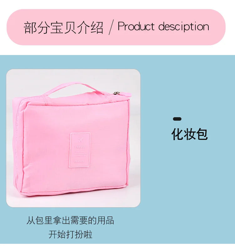 New Wooden Girls Makeup Set Pink Make Up Bag Toy Wood Simulation Cosmetic Handbag Pretend Play Toys For Girl Gifts Pretend Play
