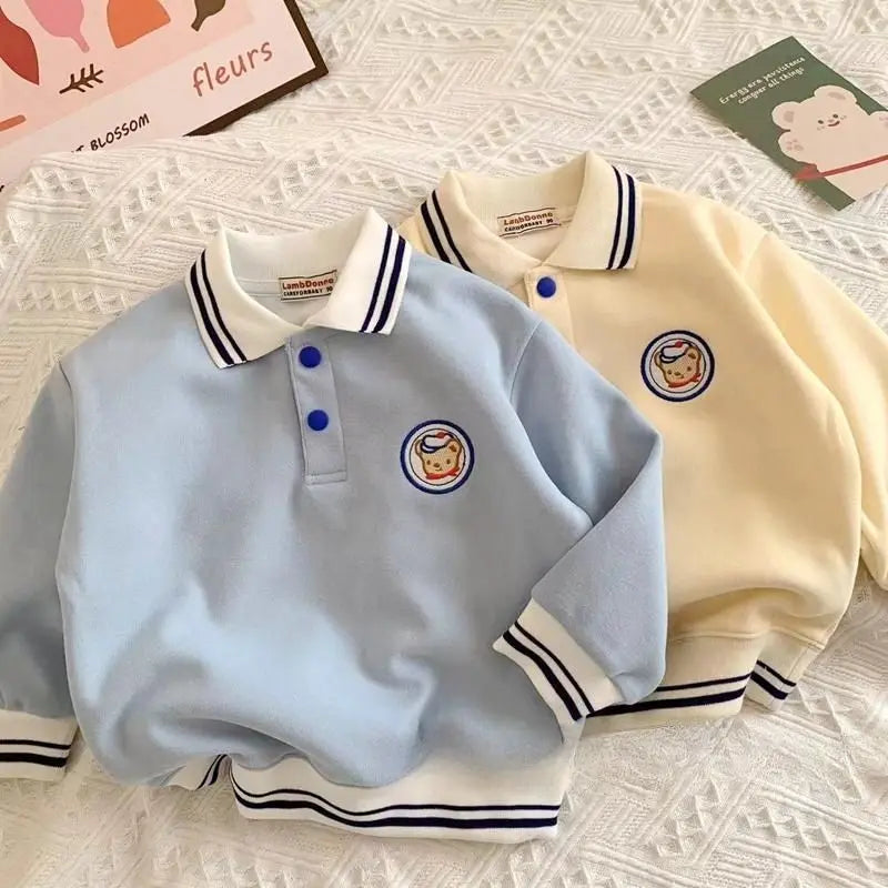 Kalvin Polo-Neck Long Sleeve Sweater