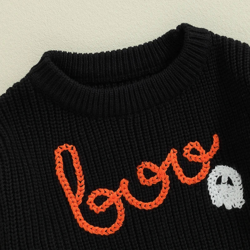 Jhon Toddler Clothes Boys Halloween Sweater