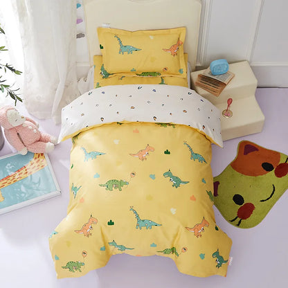 3Pcs Cotton Crib Bed Linen Kit Cartoon Baby Bedding Set - GuGuTon baby store - Baby Fashion - Toddlers Outfits - Babies Outfits - Toddler Clothes - Kids Clothing - Newborn Clothes - Newborn Wear - Kids Wear - Trending Clothes - Trending Outfits - Fall Fashion - Winter Fashion - Girls Clothes - Boys Clothes - Babies Wear - Kids Accessories - KidsWear - Summer Clothes - Summer Fashion - Summer Trend - Falls Sweaters - Tops - Bottom - Jeans - Blouse - Dresses - Newborn Dresses - Toys