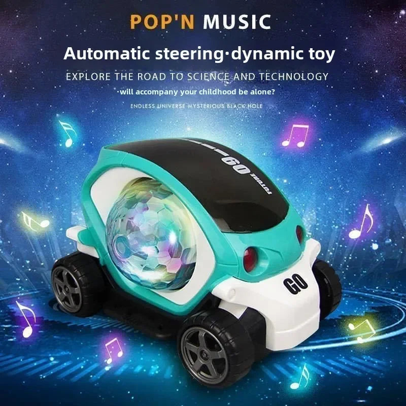 1-2 Years Boy Baby Car Toys Toddler Crawling Sensory Toy Car Toys Electronic Car Tummy Time