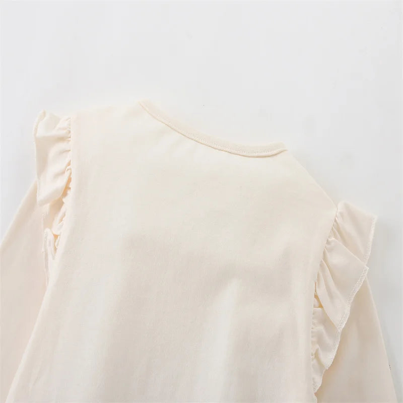 Paulina Long Sleeve Tale Embroidery Tops