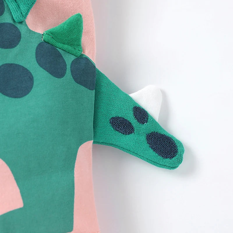 Saul Animal Dinosaur Cotton Tees - GuGuTon baby store - Baby Fashion - Toddlers Outfits - Babies Outfits - Toddler Clothes - Kids Clothing - Newborn Clothes - Newborn Wear - Kids Wear - Trending Clothes - Trending Outfits - Fall Fashion - Winter Fashion - Girls Clothes - Boys Clothes - Babies Wear - Kids Accessories - KidsWear - Summer Clothes - Summer Fashion - Summer Trend - Falls Sweaters - Tops - Bottom - Jeans - Blouse - Dresses - Newborn Dresses - Toys