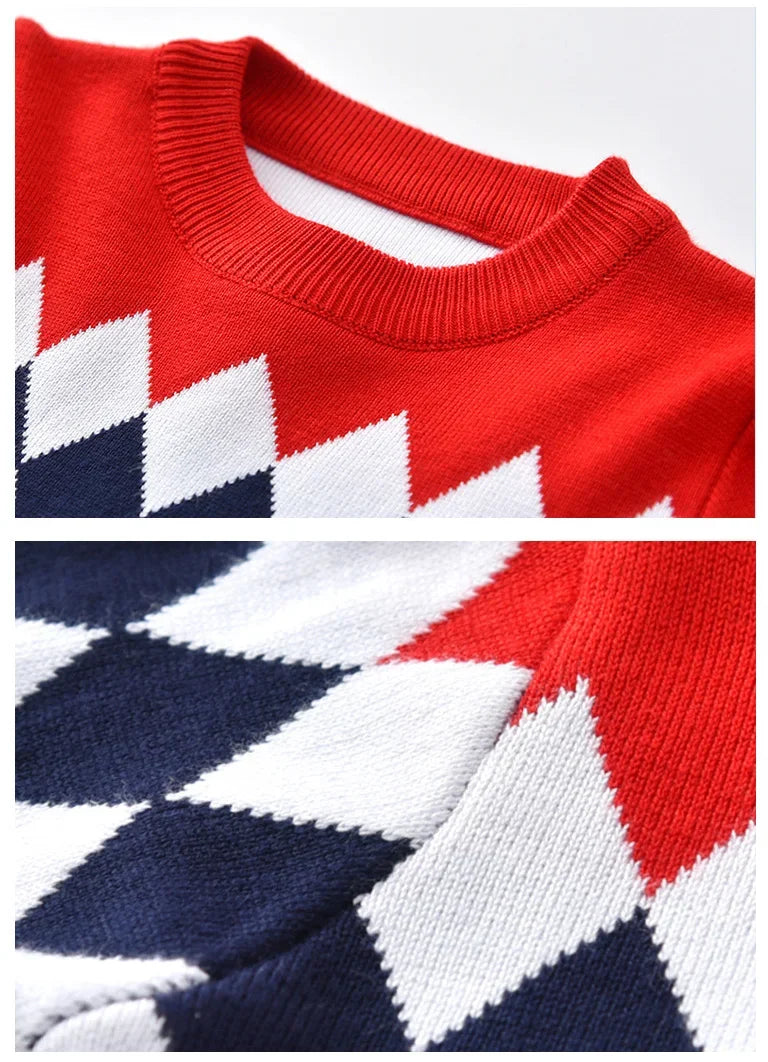 Ian Hedging Thick Long-sleeved Boys Sweater