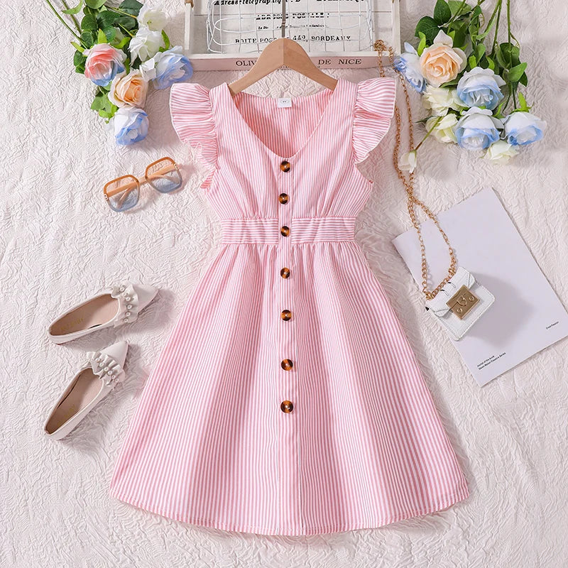 Esme Summer  Graduation Dress for Girls 8-12 Years