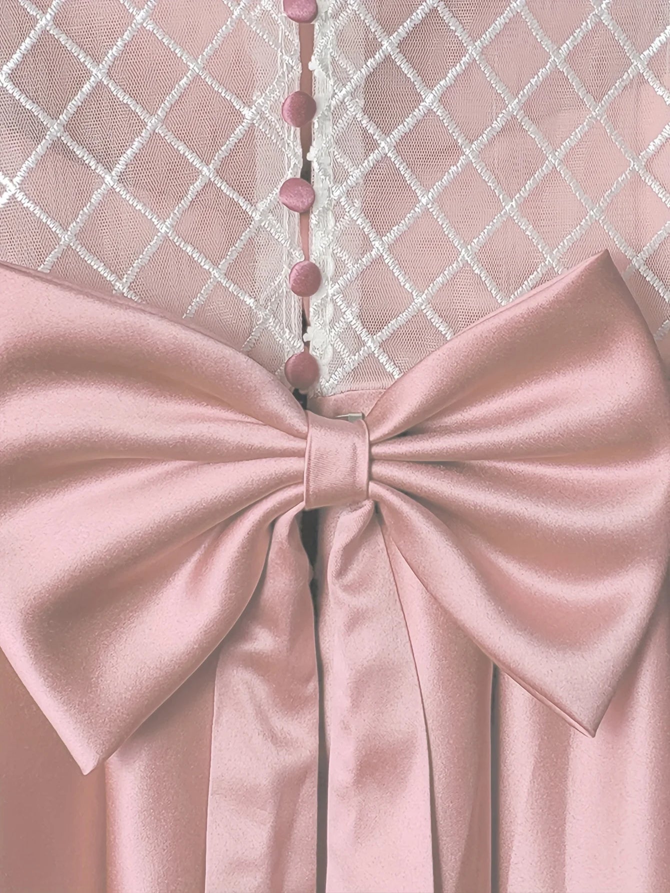 Flower Girl Dress for First Communion - Fancy Lace Style