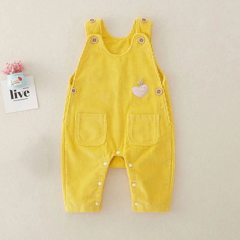 Apple Corduroy Jumpsuit