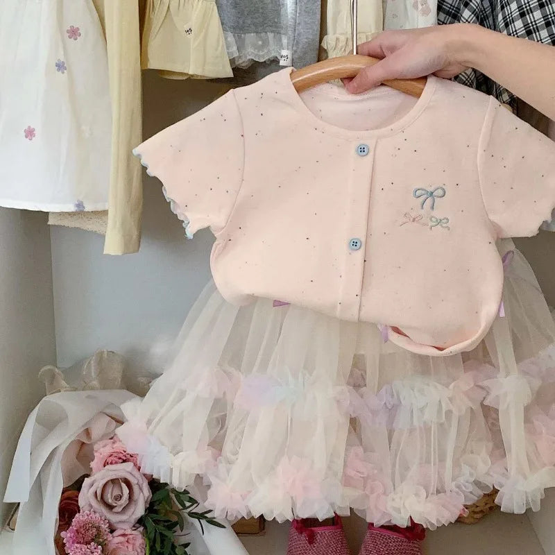 Mila Princess Style Winter Baby Girl Tops