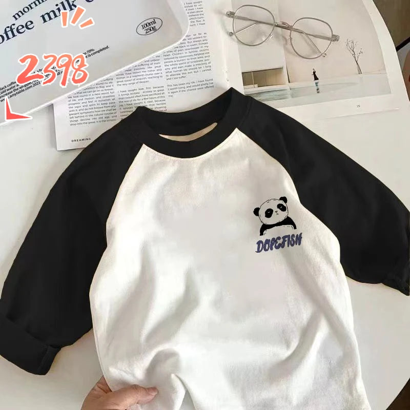 Bernard Children's Pure Cotton Long sleeved T-shirt - GuGuTon baby store - Baby Fashion - Toddlers Outfits - Babies Outfits - Toddler Clothes - Kids Clothing - Newborn Clothes - Newborn Wear - Kids Wear - Trending Clothes - Trending Outfits - Fall Fashion - Winter Fashion - Girls Clothes - Boys Clothes - Babies Wear - Kids Accessories - KidsWear - Summer Clothes - Summer Fashion - Summer Trend - Falls Sweaters - Tops - Bottom - Jeans - Blouse - Dresses - Newborn Dresses - Toys