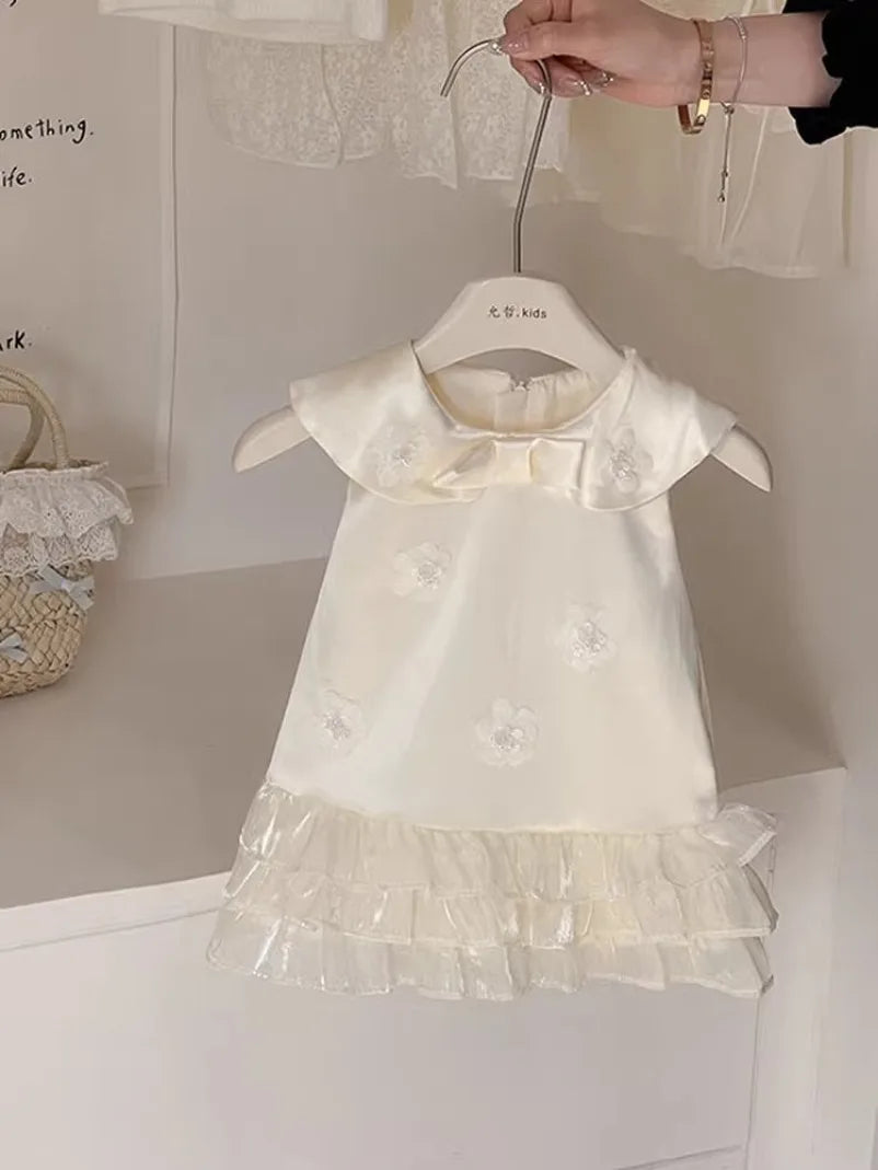 Summer Clothes Kids Girl Children Dresses Girls Elegant Eid Dresses Kids Clothes 2025  Clothing Princess Dress Young Dresses