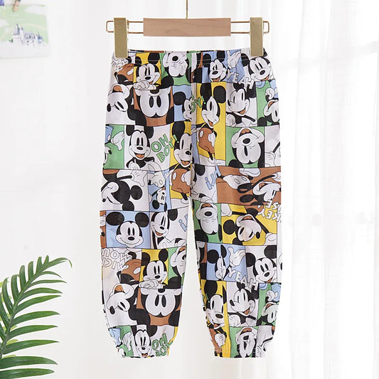 Asier Summer New Disney Cartoon Print Loose Bloomers