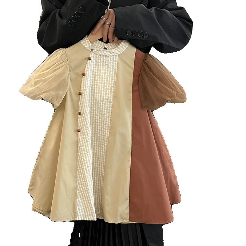 Jayla Girls Patchwork Dress Summer 2024 for Baby Girls