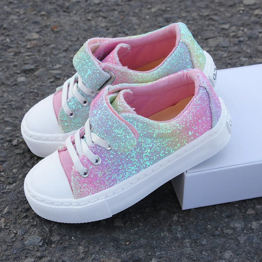 9058 Fashionable and Trendy Boy and Girl Board Shoes, Children's Shoes