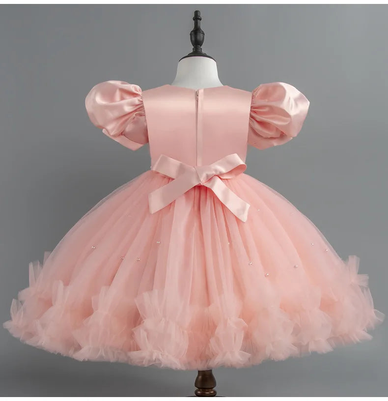 Baby Girl Princess Dress Girls' Daily Dresses Tulle Ball Gown Kid Girls Clothes