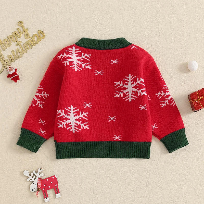 Hector Reindeer Embroidery Pullover Sweater