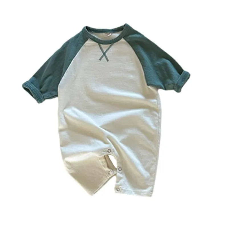 Color Block Casual Jumpsuit