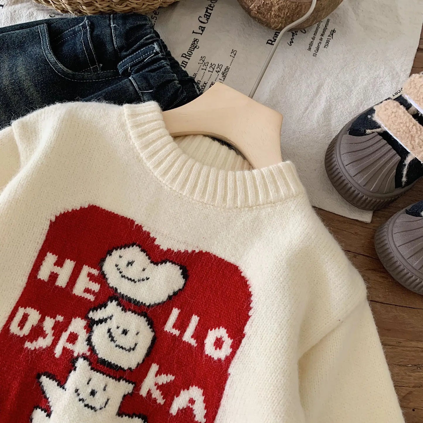 Frederich Autumn Winter Childrens Sweater