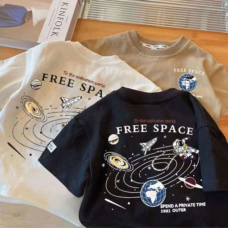 Eladio Fashion Baby Boys Short Sleeve Tees - GuGuTon baby store - Baby Fashion - Toddlers Outfits - Babies Outfits - Toddler Clothes - Kids Clothing - Newborn Clothes - Newborn Wear - Kids Wear - Trending Clothes - Trending Outfits - Fall Fashion - Winter Fashion - Girls Clothes - Boys Clothes - Babies Wear - Kids Accessories - KidsWear - Summer Clothes - Summer Fashion - Summer Trend - Falls Sweaters - Tops - Bottom - Jeans - Blouse - Dresses - Newborn Dresses - Toys