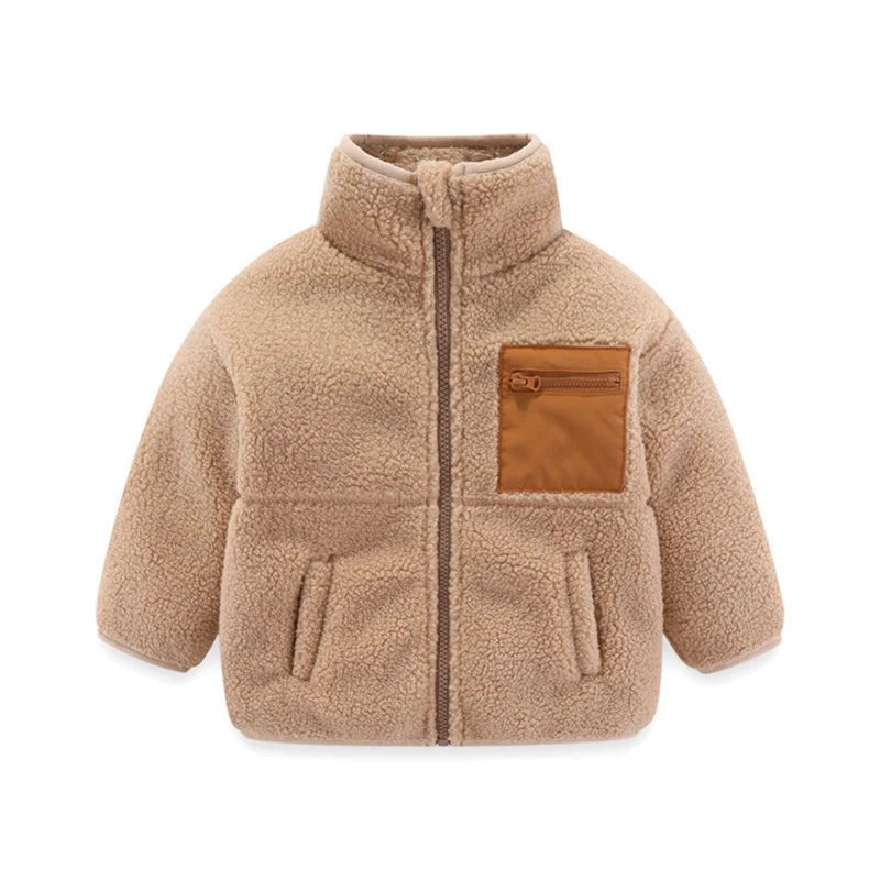 Saul Zipper Hooded Children Outerwear Sweater