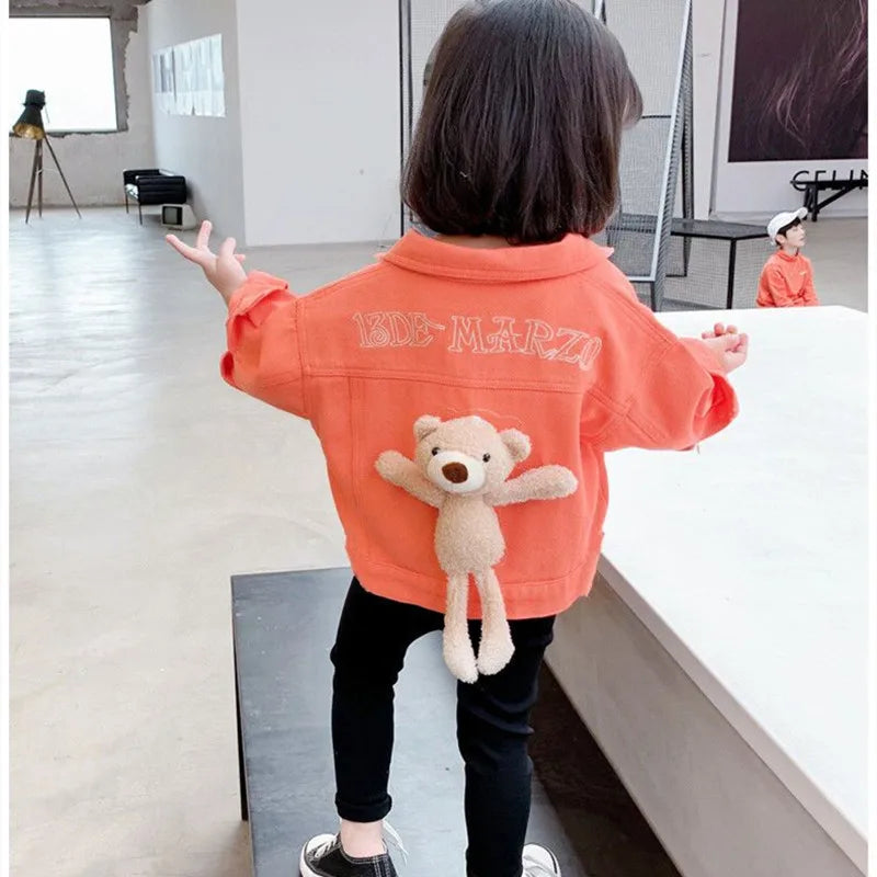 Yanisa Spring and Autumn Girls Jacket Casual