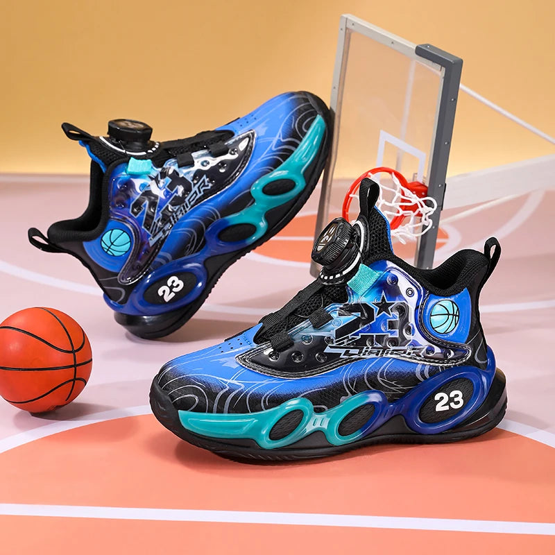 Childrens Sneakers Mesh Breathe Shock-absorbing Training  Shoes