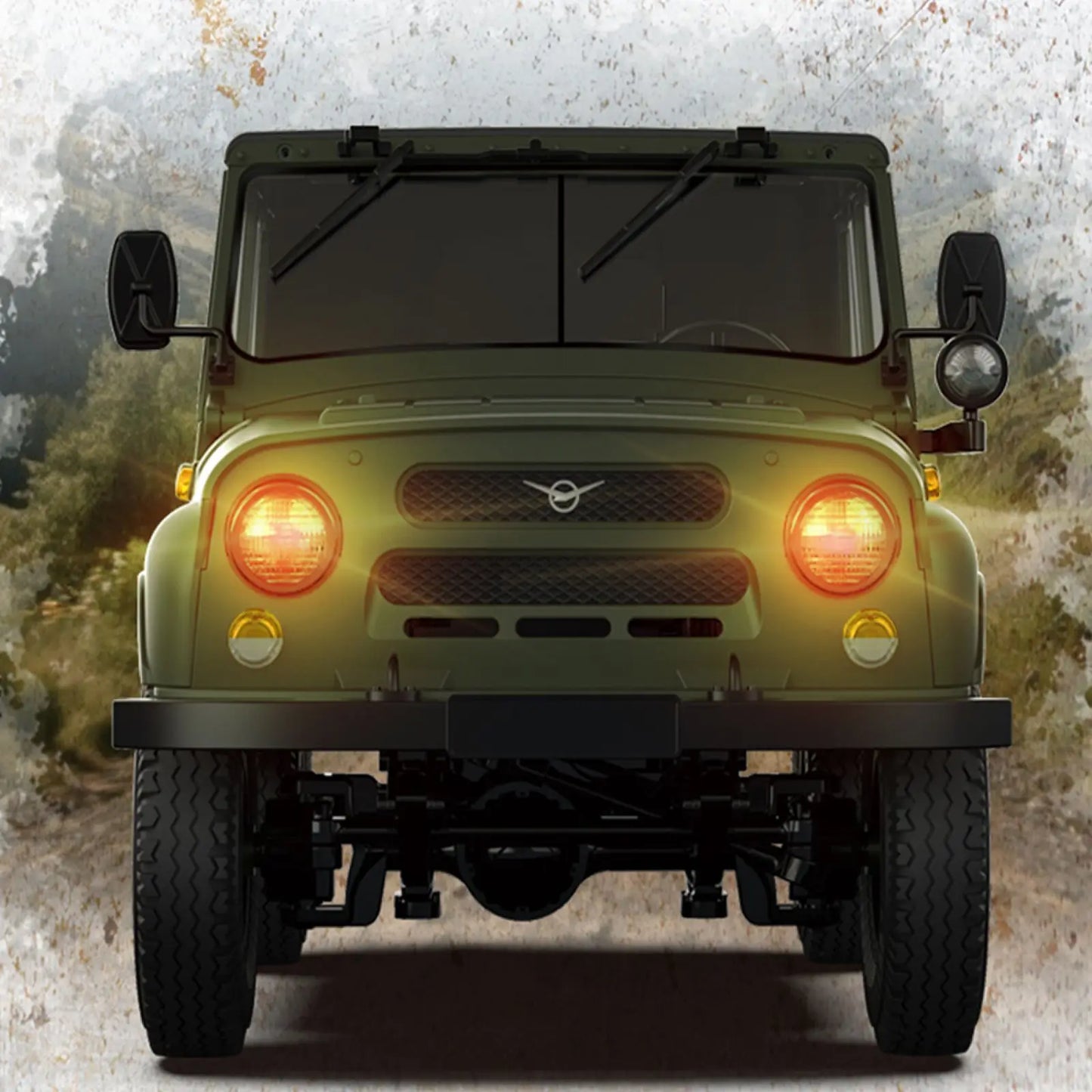 1:12 WPL Green C94 Four-Wheel Drive Climbing Off-Road Vehicle Model Electric Car Remote Control Truck RC Toy Xmas Gift
