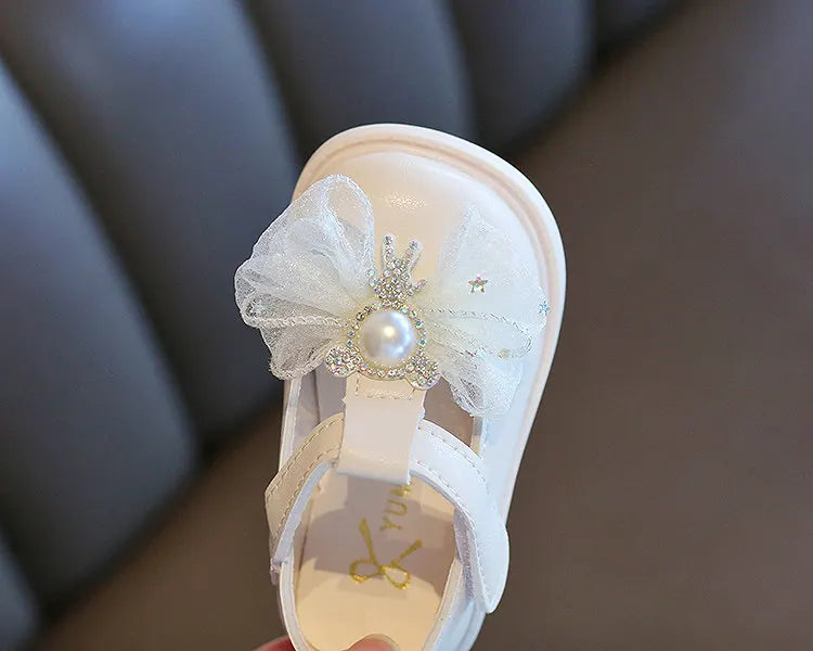 Baby Girls Shoes PU Toddler Princess Dress Shoes