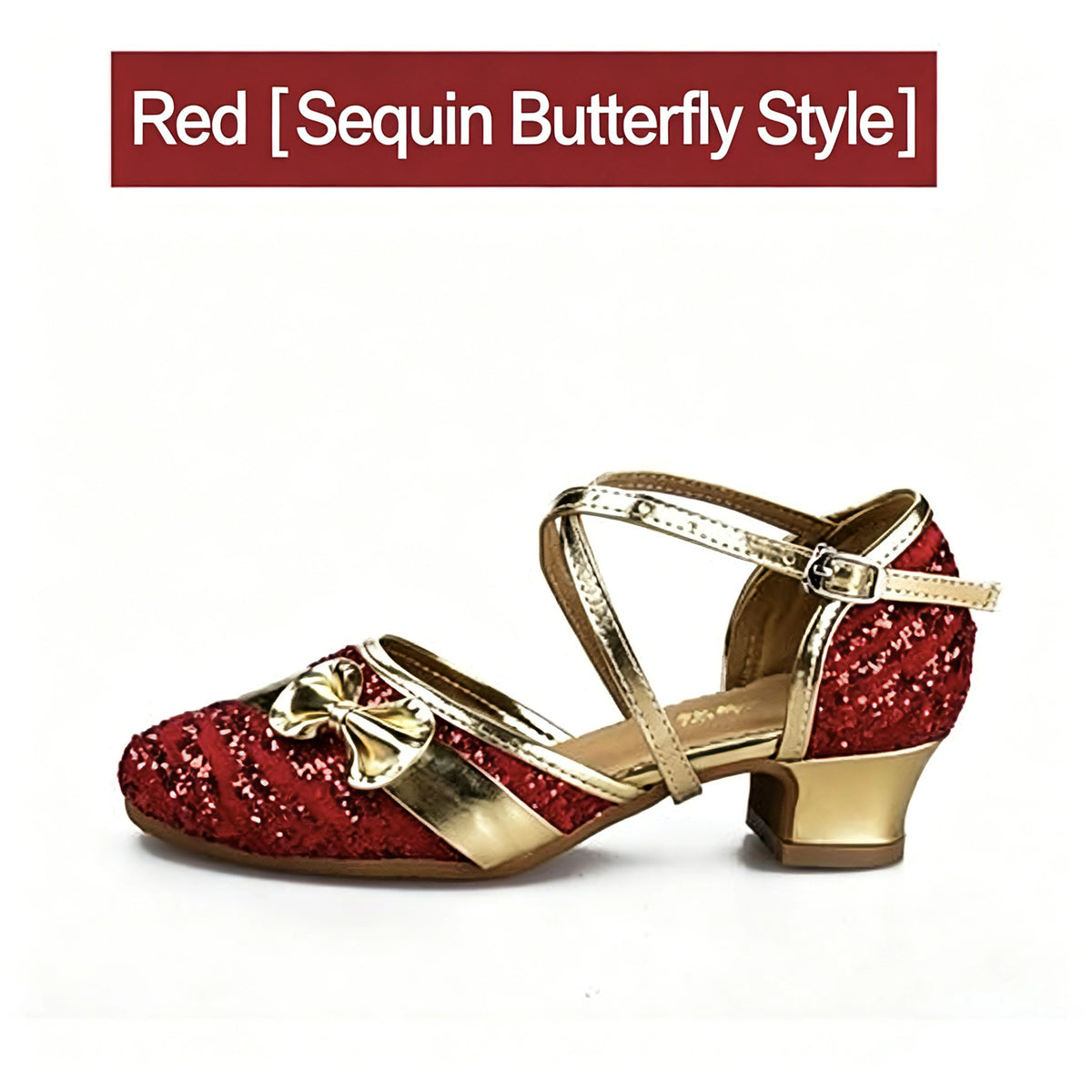 Girls Dance Shoes For Women Ladies Ballroom Latin Children/Kids Tango Salsa Latin Dancing Shoes Low Heel Salsa Training Shoes