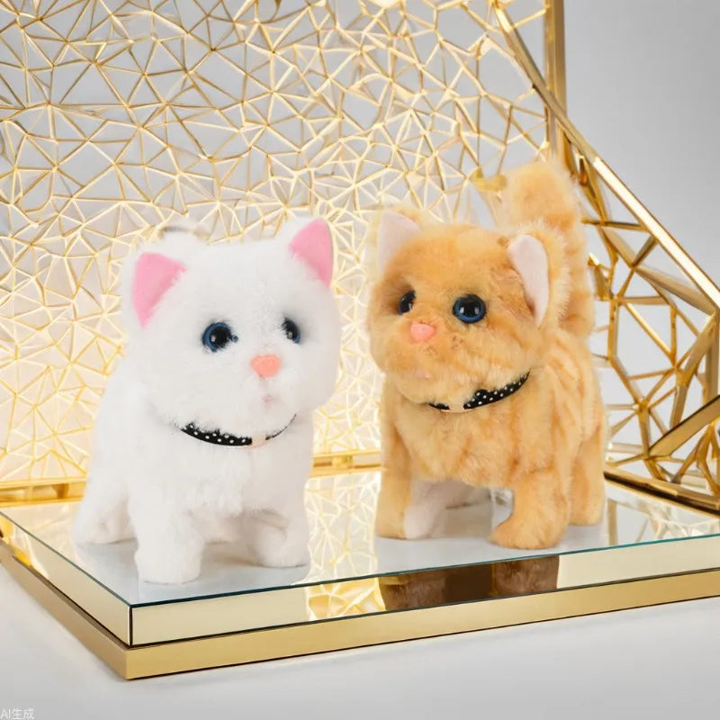 Electric Moving Cat Walking Barking Machine Interactive Simulation Mouse
