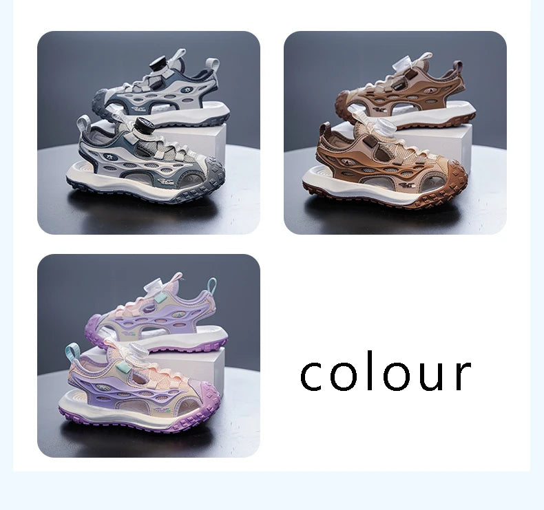 Nasir Kids Summer Shoes Beach Sandal Non-slip for Outdoor Play