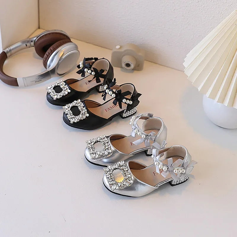 Girls' Princess High Heels 2025 Summer New Fashion