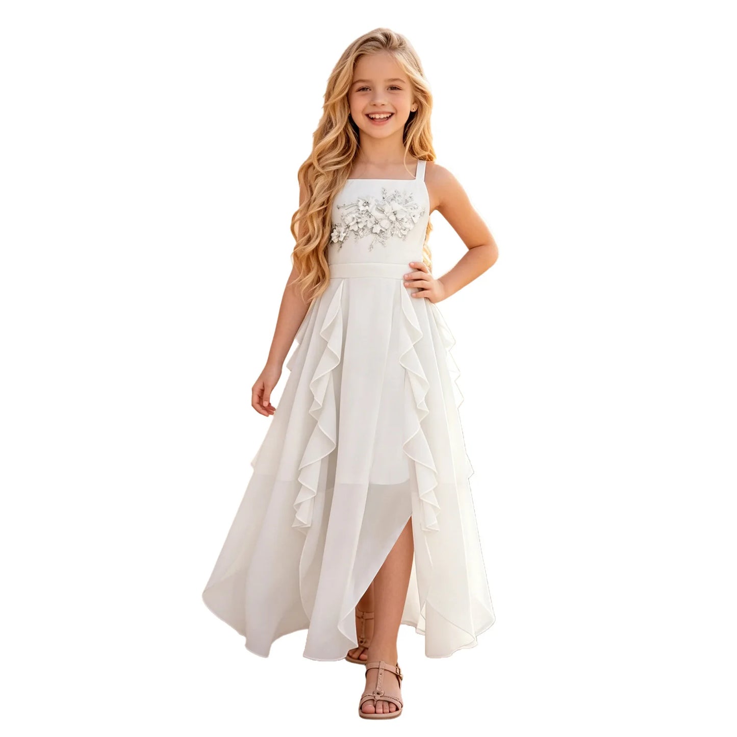 Girls Dresses Children Formal Wedding Party Pageant Gown for Special Occasions