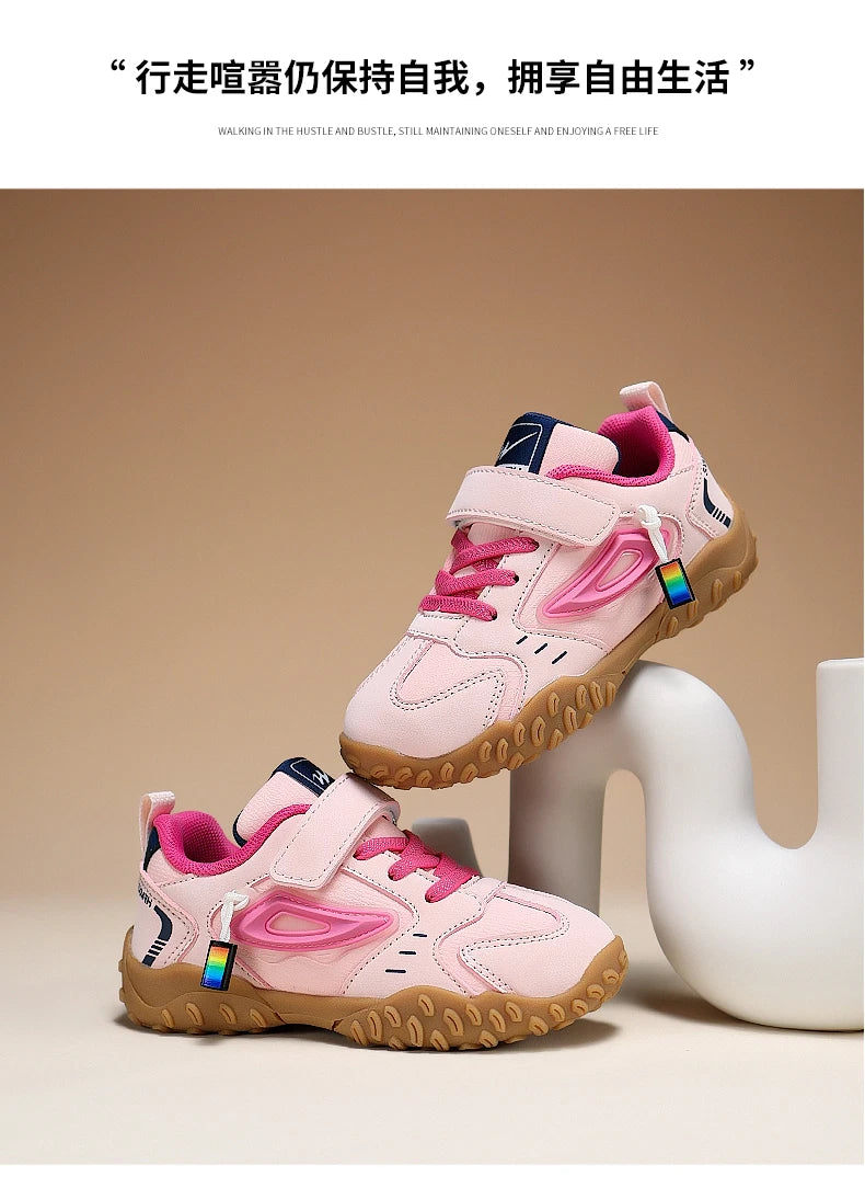 Fashion Luxury Girls Shoes Children Sneaker Autumn New Design Kids School Outdoor Running Shoes Tennis Sports Girls Sneaker