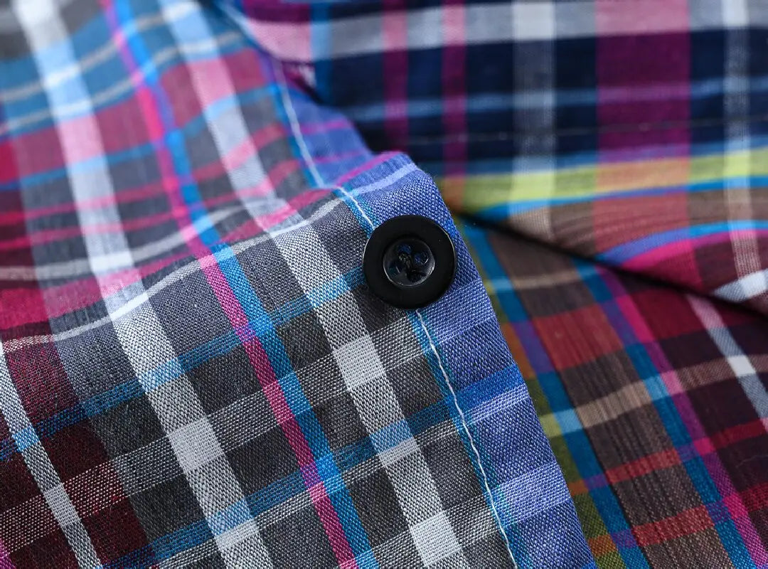 Ivan Children's Clothing Boy Plaid Shirt