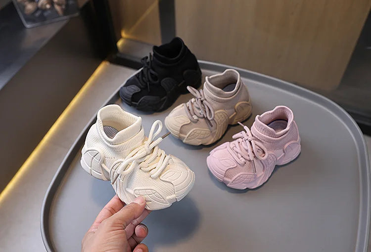 Sneakers Kids Girl Casual Shoes Children's Boy Child Sneakers Sports Shoes for Girls Spring  Autumn Breathable Small Baby Socks