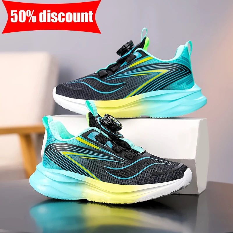 Children Sports Shoes Comfortable Mesh Casual Versatile Daily Walking Shoes Lightweight Non Slip School Running Shoes Boys Girls